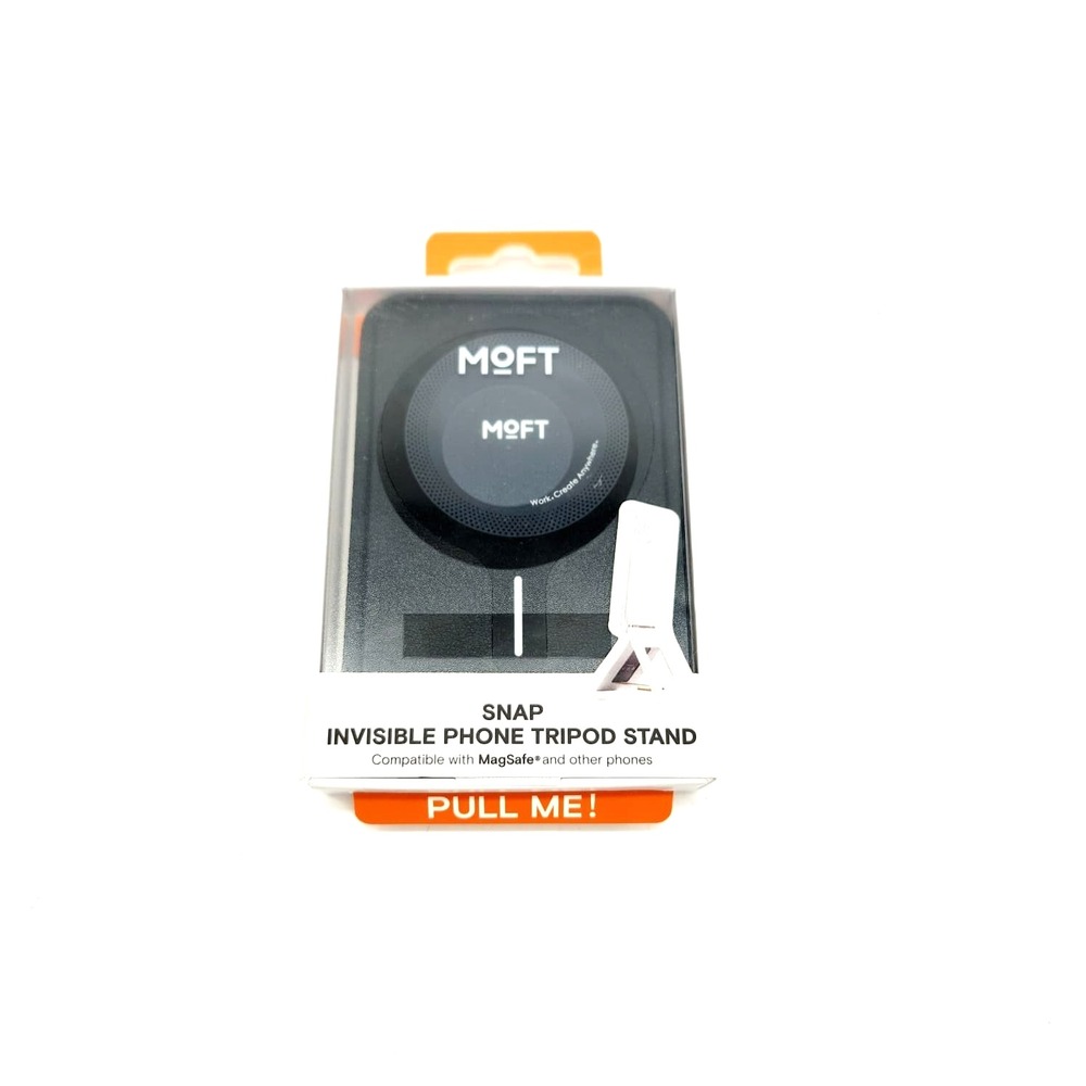 MOFT Jet Black Magnetic Tripod for iPhone – Stand & Selfie Stick (No Card Slot) - Picture 3 of 13